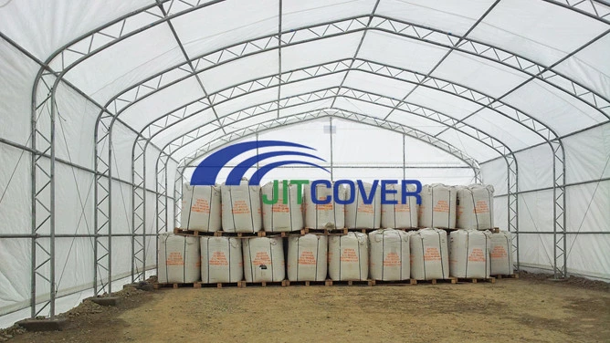 Steel Structure Storage Tent / Warehouse/ Fabric Building (JIT-407021PT)