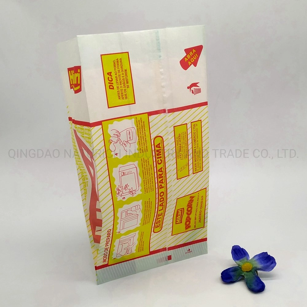 Anti-Oil Compostable Eco-Friendly Food Grade Paper Packing Bags