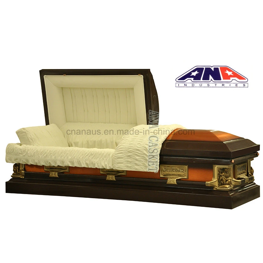 Us Style 18 Ga Steel Pieta Funeral Metal Casket