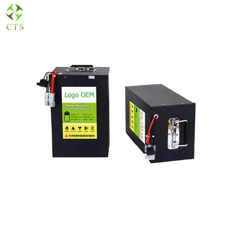 Cts Customized Lithium Li Ion Battery 48V 60V 72V 20ah 30ah 40ah 50ah 60ah LiFePO4 for Electric Scooter Motorcycle