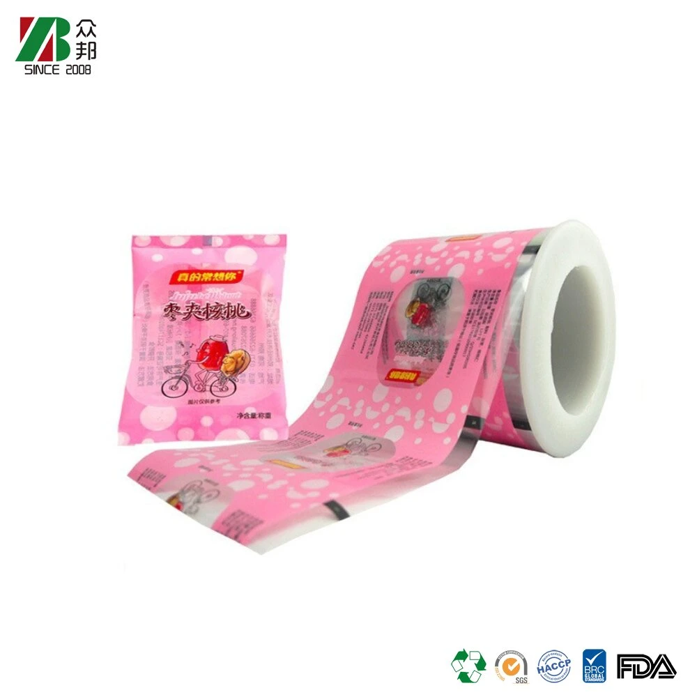 Custom printing Food packaging Moisture Proof Aluminum Plastic roll stock film for Candy / Chocolate Composite Roll Film  ,laminated plastic packaging bag