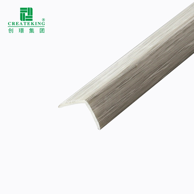 Foshan Factory Building Plastic Trim Extrusion L Shaped PVC Tile Edge Trims