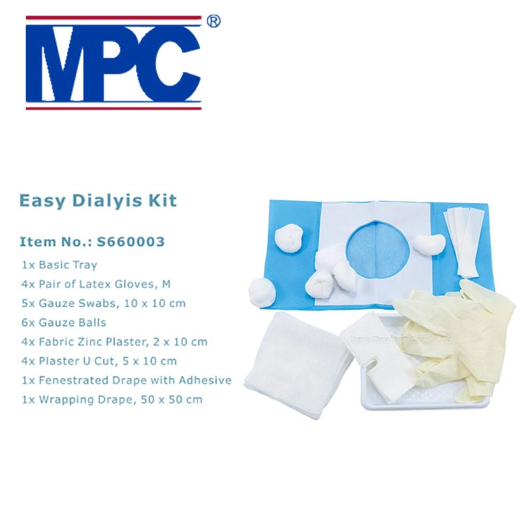 Kit de dialyse Kit de connexion et de déconnexion pour cathéter d'hémodialyse