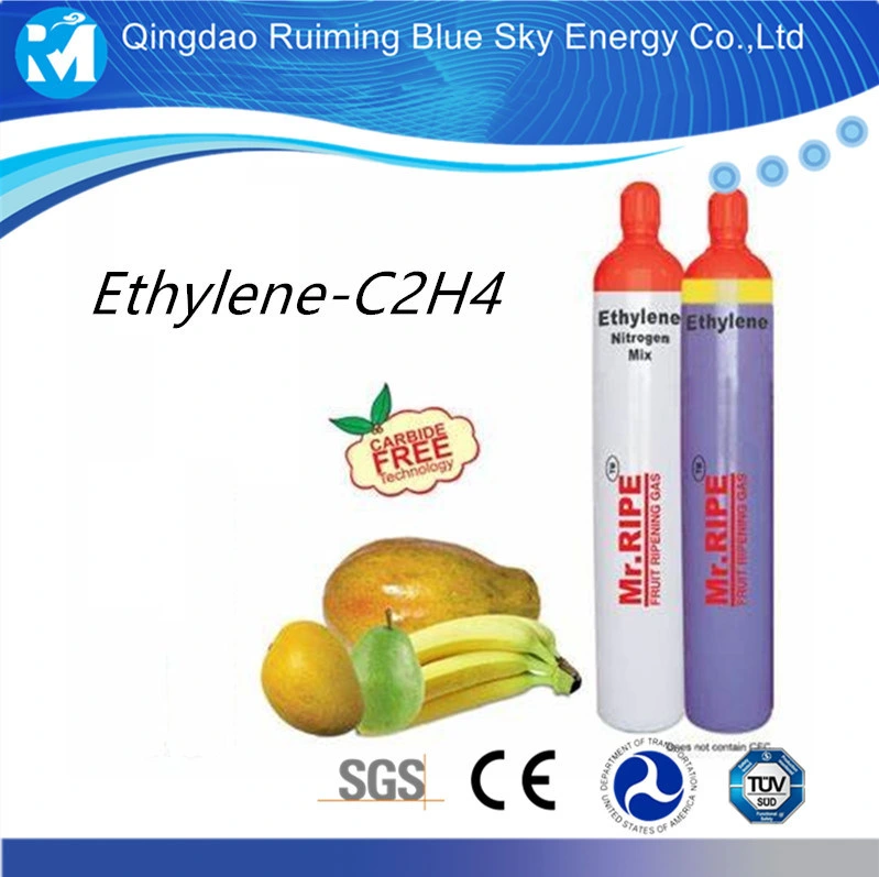 Hot Sale 99.99% Industrial Ethylene C2h4 Gas for India Market