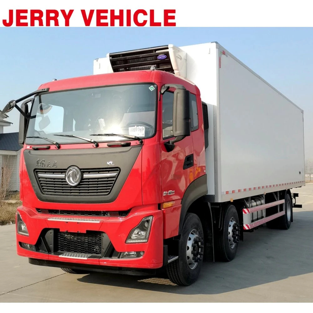 1.5t 5t 10t 15t JAC Isu Zu Foton Dongfeng Sintrak Mini Small Heavy Refrigerator Truck Freezer Van Truck Refrigerated Van Box Truck for Meat Vegetable Ice-Cream