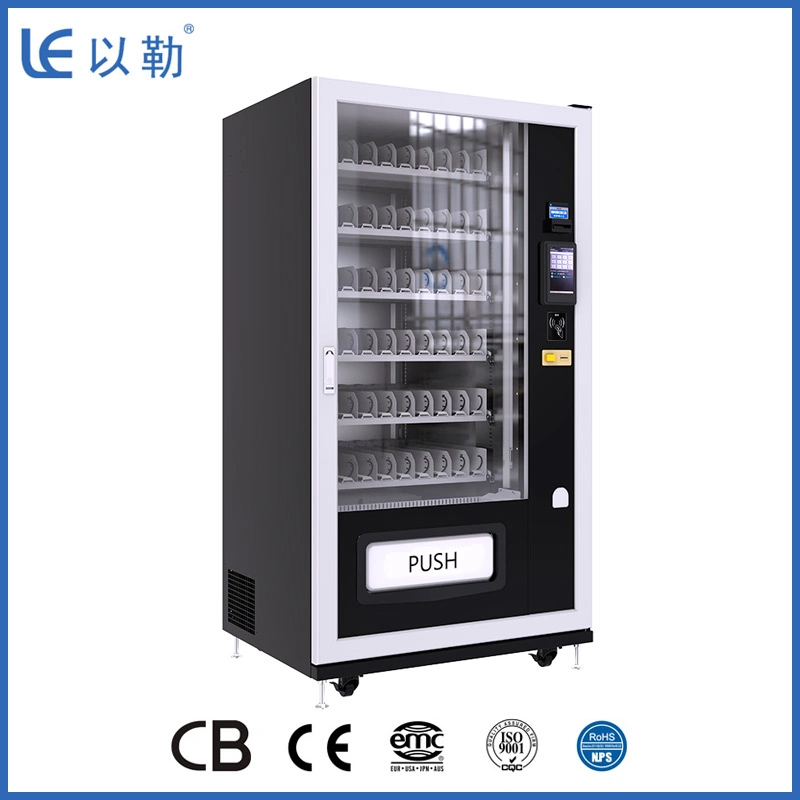 Máquina expendedora automática de snacks/bebidas/comida fabricada en China