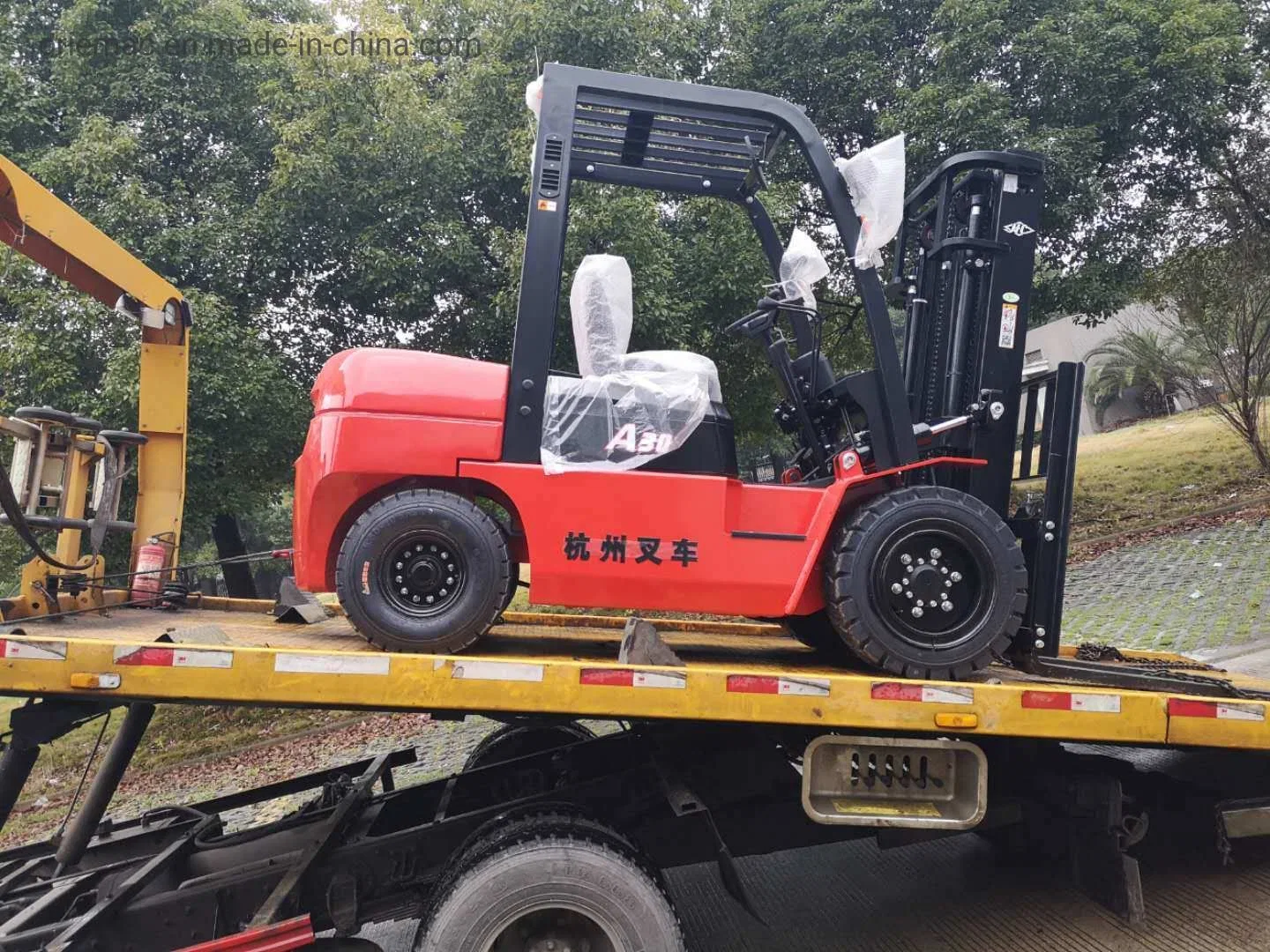 Hangcha 3 Ton Diesel Forklift Cpcd30 with CE in Uzbekistan