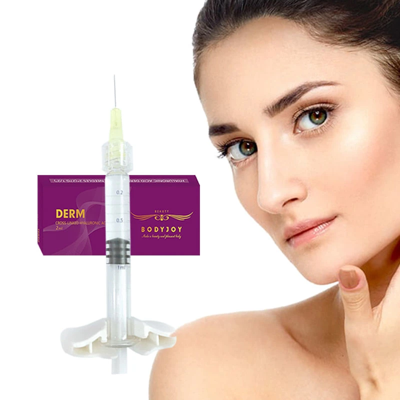 Beauty Injectable Hyaluronic Acid Facial Dermal Filler 1ml Lip Fillness for Cosmetic Plastic Surgery