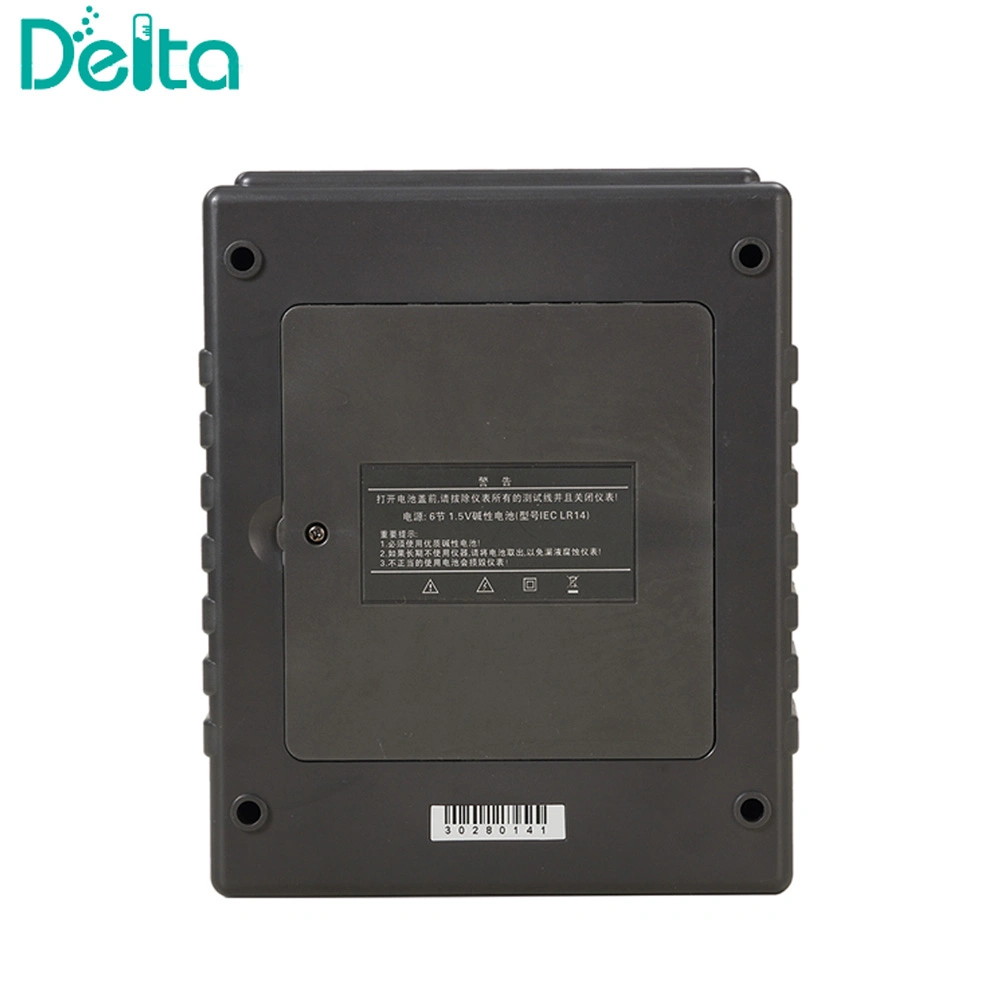 Dual-Clamp Leakage Current Digital Ground Earth Resistance Tester