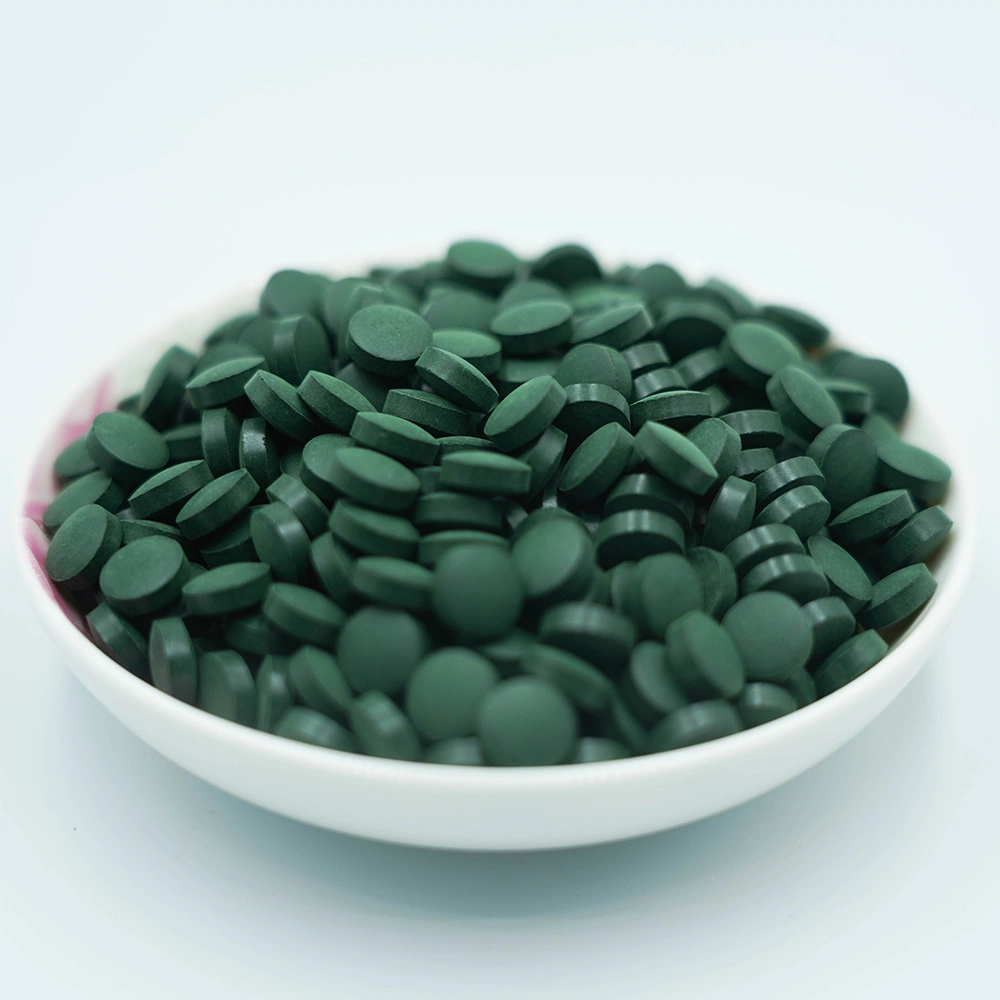 Health Product Algae Spirulina Tablets 65% Protein