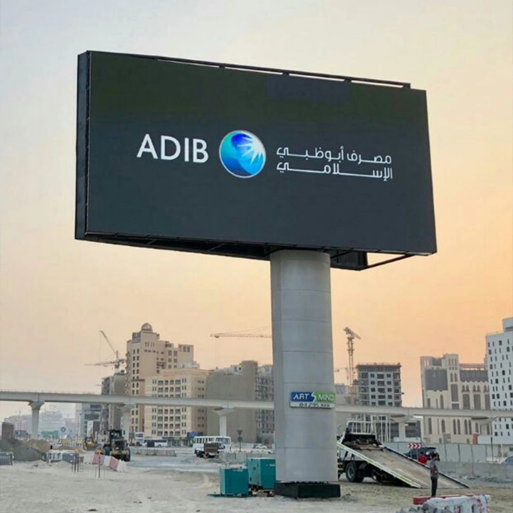 En plein air en aluminium IP68 pleine couleur de la publicité commerciale écran LED numérique des panneaux publicitaires