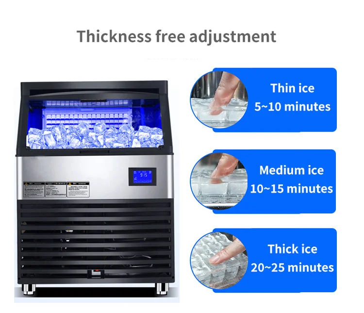 La alta productividad comercial Ice Cube Ice maker máquina la máquina