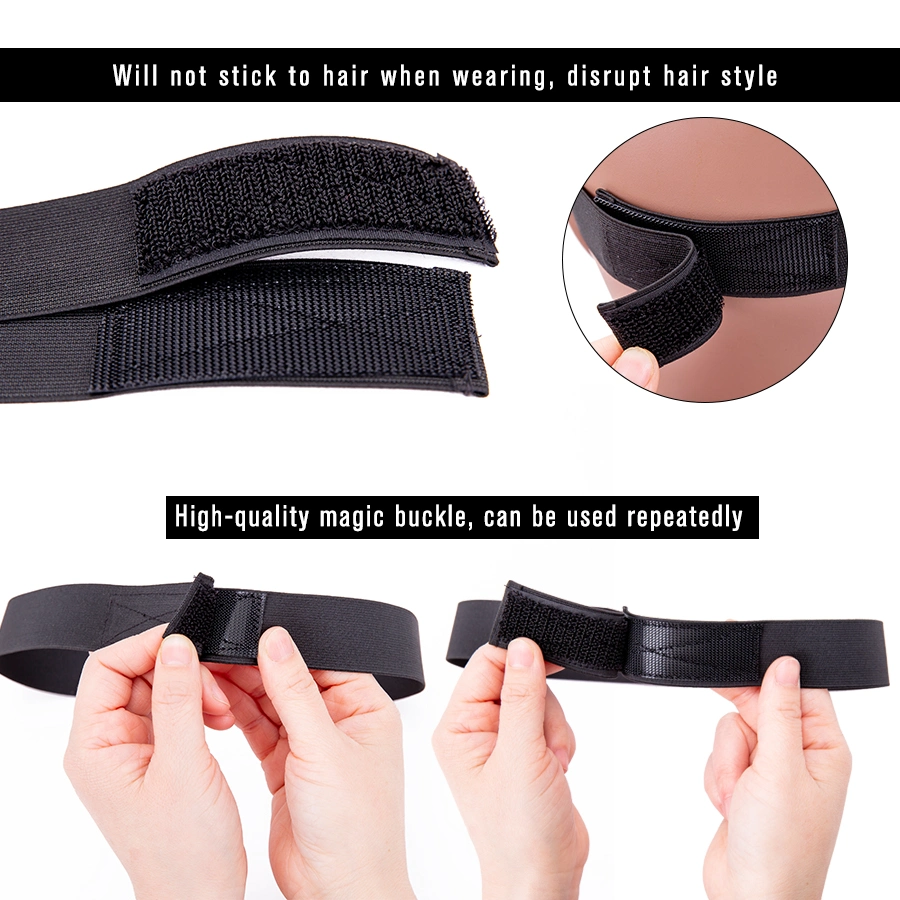 Wholesale/Supplier Wig Accessories Wigs Spandex Belt Adjustable Elastic Band for Wigs Making