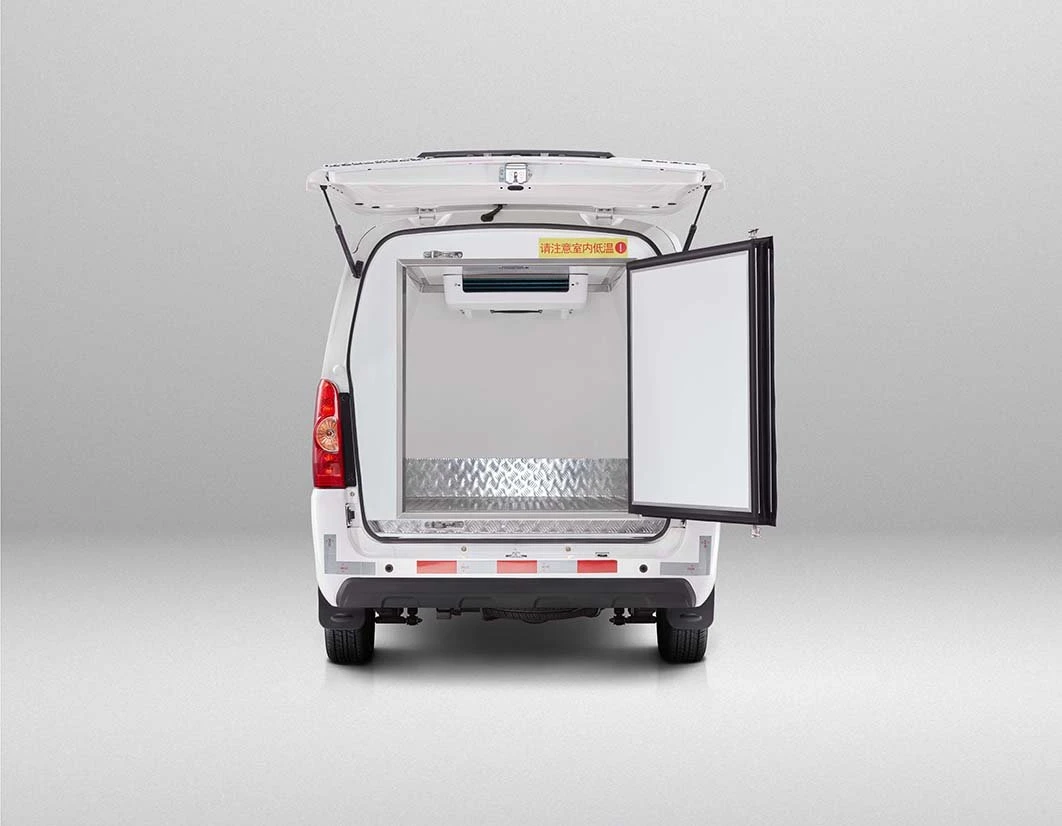 Mini Electric Refrigerator Van Refrigerating Vehicle Fresh Goods Delivery