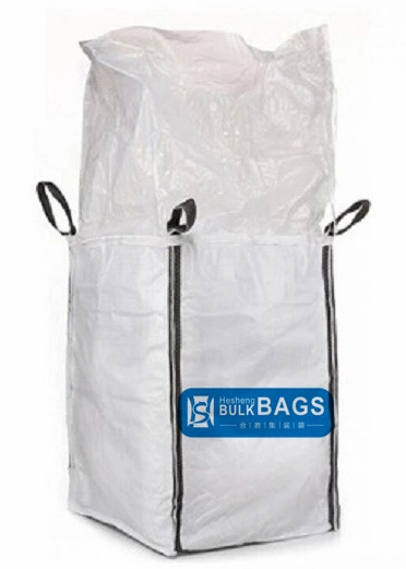 Hesheng PP Jumbo FIBC Big Bulk Bags PP Polypropylene Sacks Packaging for Chemical Coal Constructions Scrap with Skirt