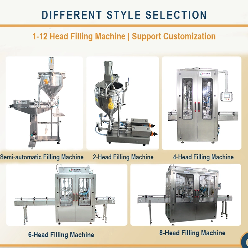 CE Certification Bottle Liquid Vegetable Oil Filling Machine and Capping Machine