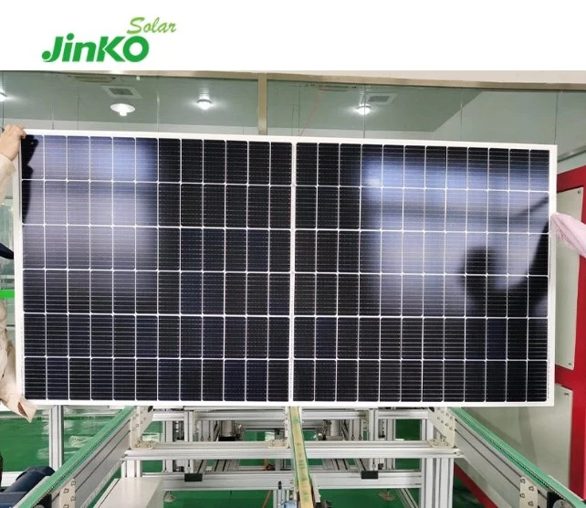 Buen Precio Jinko N-Type 575 580 585 620 Watt Topcon Monofacial Bifacial Doble vidrio en Stock Solar Power Panels Inventory Buen precio