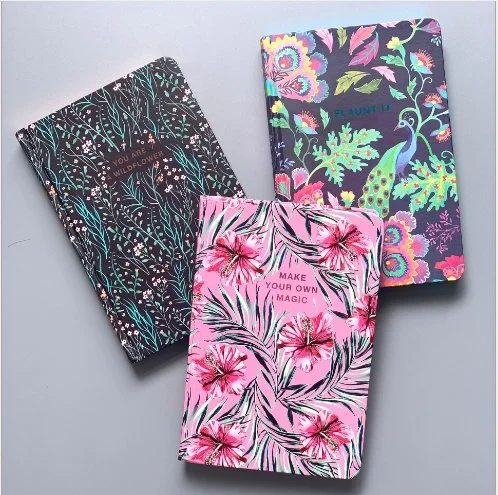 Wholesale/Supplier Custom Design Color A4 A5 A6 B5 Hardcover Hard Cardboard Cover Promotional Writing Office Supply Schedule Planner Gift Pocket Diary Notebook Printing