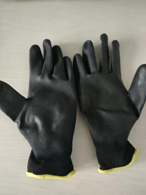 PU Coated Safety Garden General Work Labor Gloves PU Coated Gloves