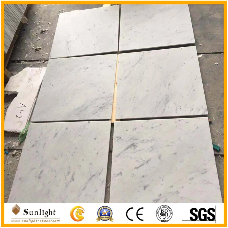 Bianco Carrara White Stone Marmor für Bodenbeläge Wandfliesen