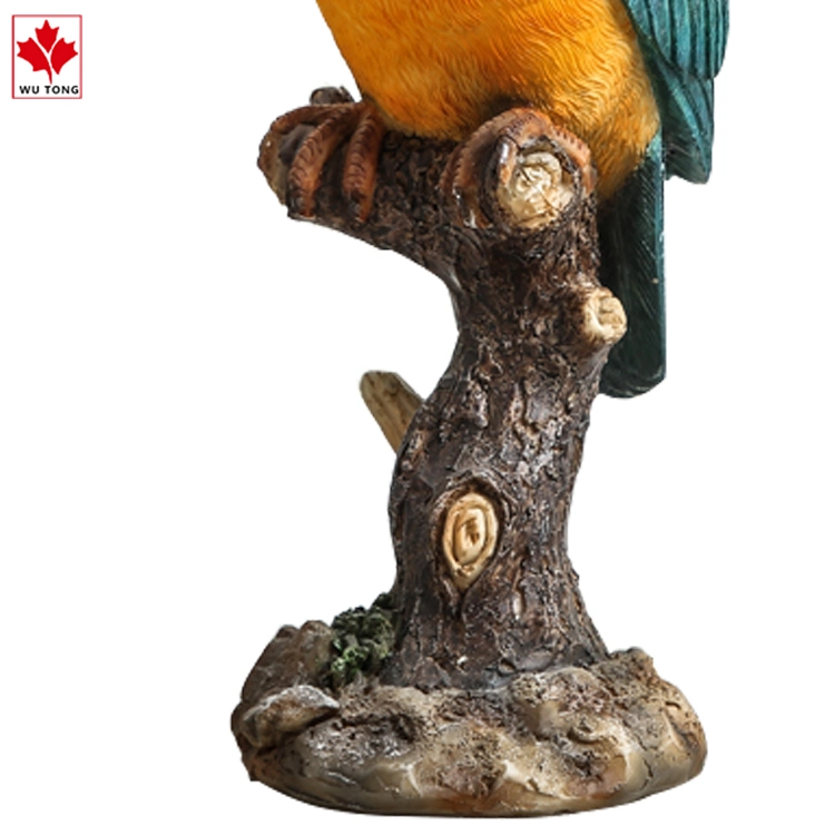 Factory Customized Outdoor Garden Decoration Bird Statue Resin Statue Model