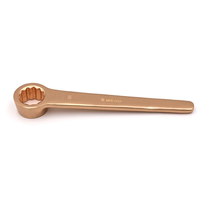 WEDO Beryllium Copper Wrench Non-Magnetic/Sparking Single Box/Ring Convex Spanner