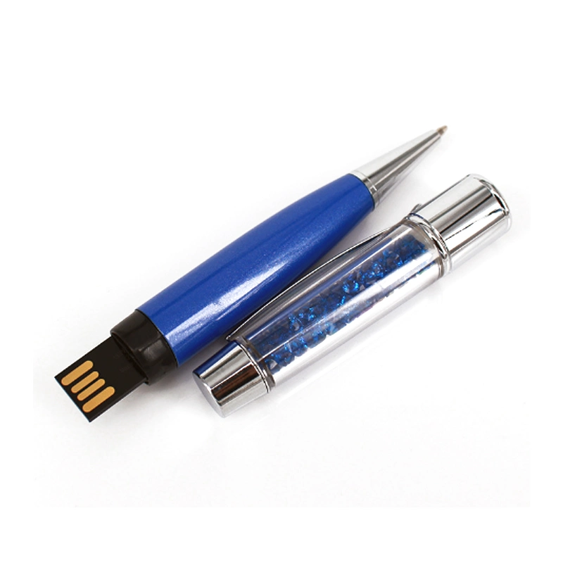Multi-Funktion Multi Color Crystal Ball Pen USB-Flash-Laufwerk USB-Flash-Laufwerk USB-Treiber USB-Stick