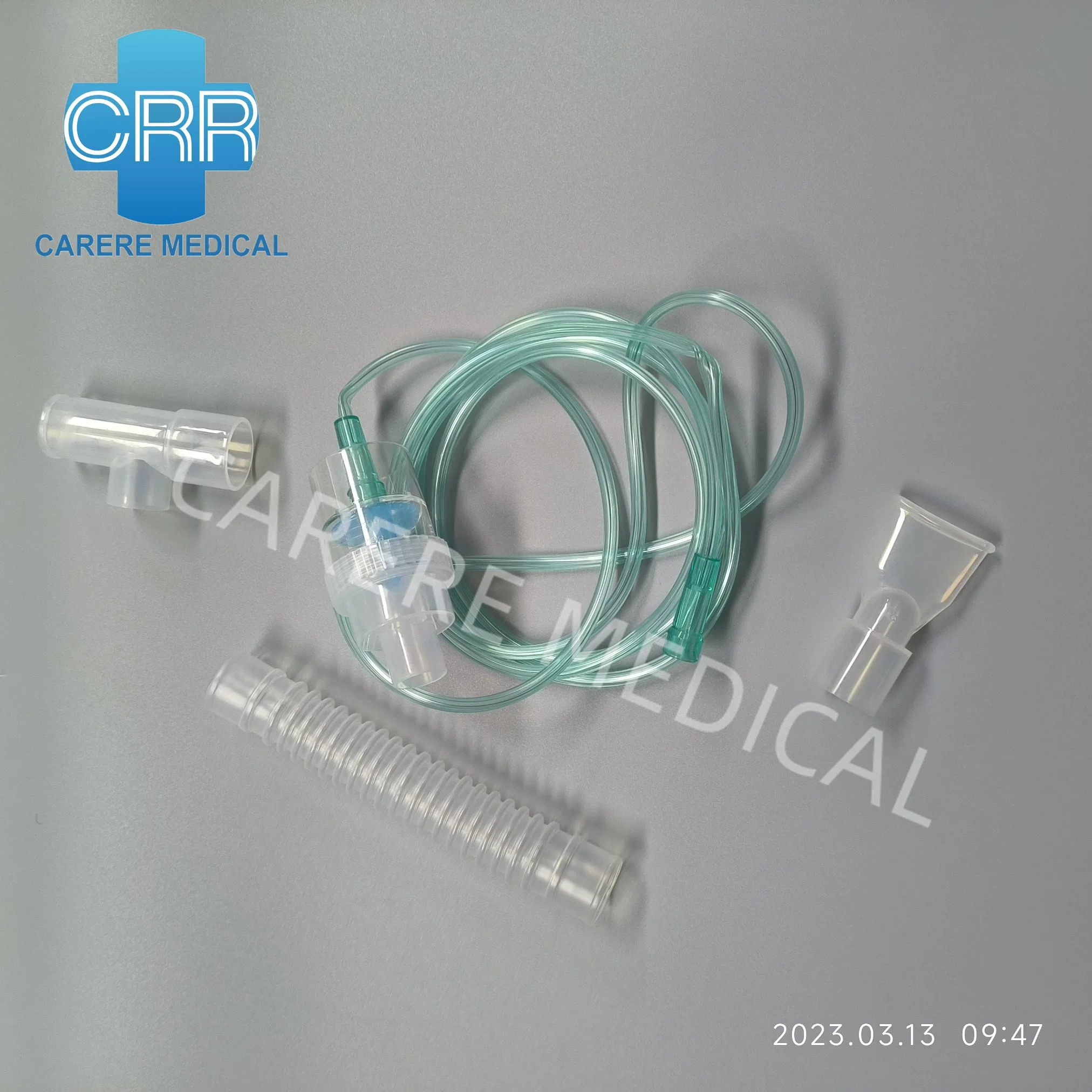 2023 Non-Sterile Nebulizer Chamber Nebulizer Cup Suitable for Compressor Nebulizer Hospital Use Nebulizer Cup Kit Rotary Nebulizer Kit for Adult with CE/ISO