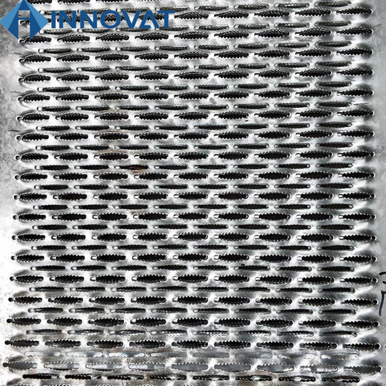 Perforated Plank Grating/Grip Strut Grating/Safety Grating Grip Strut Safety Grating/Perforated Metal Sheet for Platform/Walkway/Stair