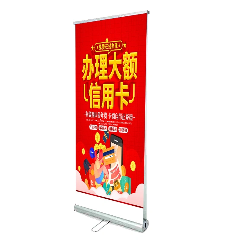 Manufactures Custom Economical Roll up Display Rollup Advertising Banner Stand