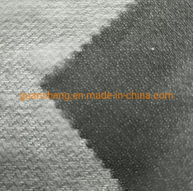 Made in China Interlining Manufacturer Good Seller Fusible Interlining Circular Knitted Interlining Fabric 40GSM for High Level Suit