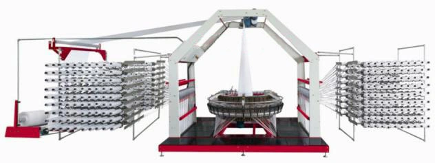 Máquina de hacer de la bolsa de Leno telar circular