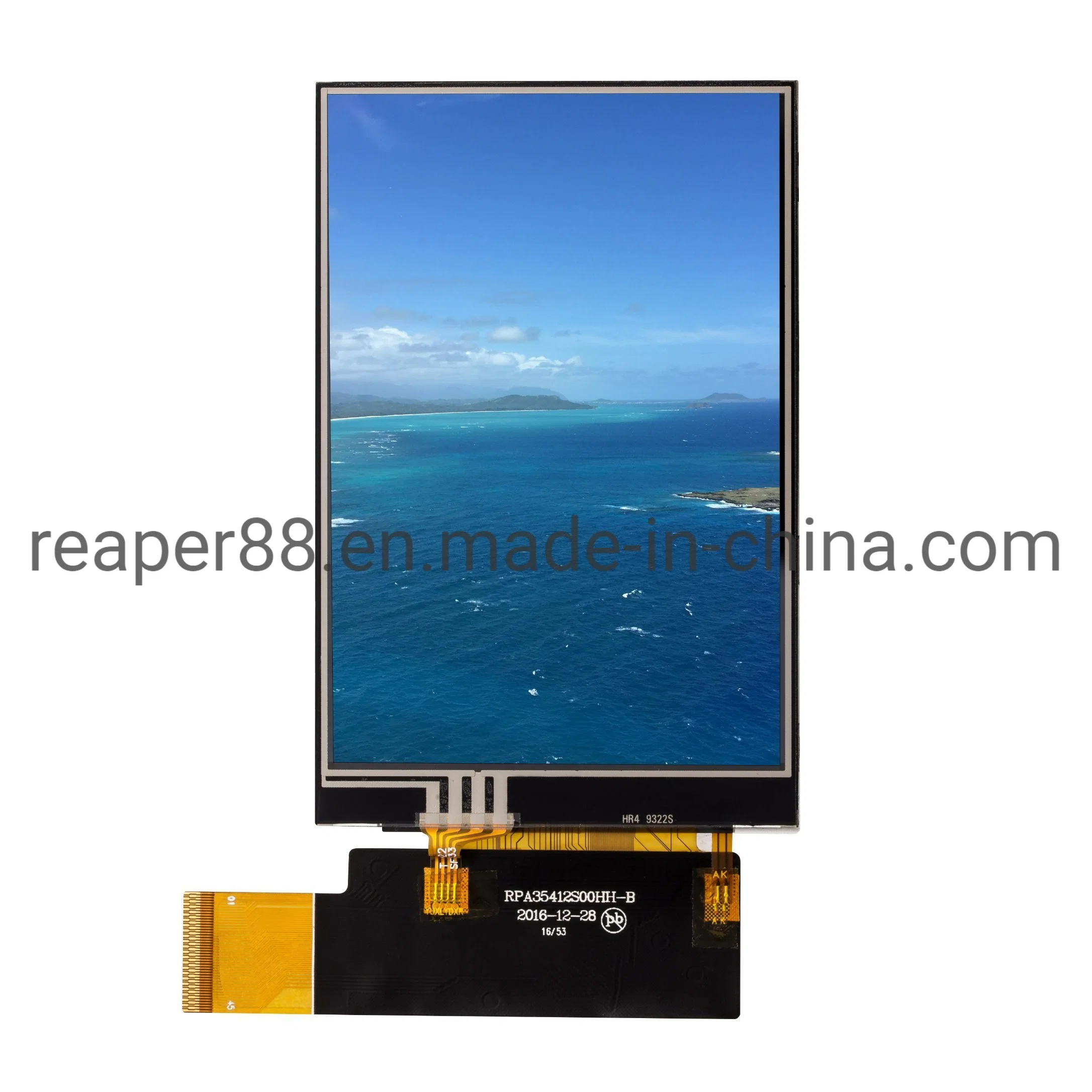 Ecrã LCD TFT 3.5 polegadas HVGA 320X480 com painel táctil