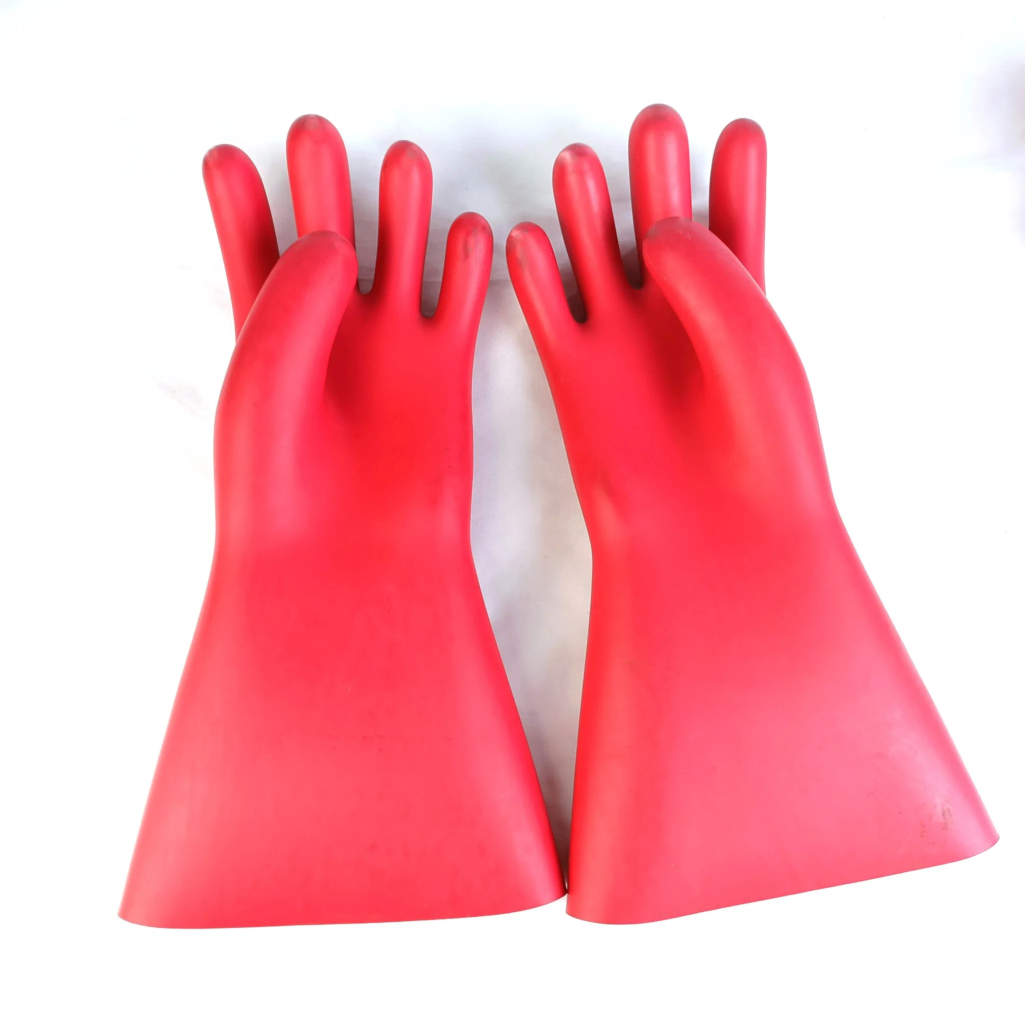 En60903 2.5kv Durable Latex Gloves Electrical-Insulating Gloves