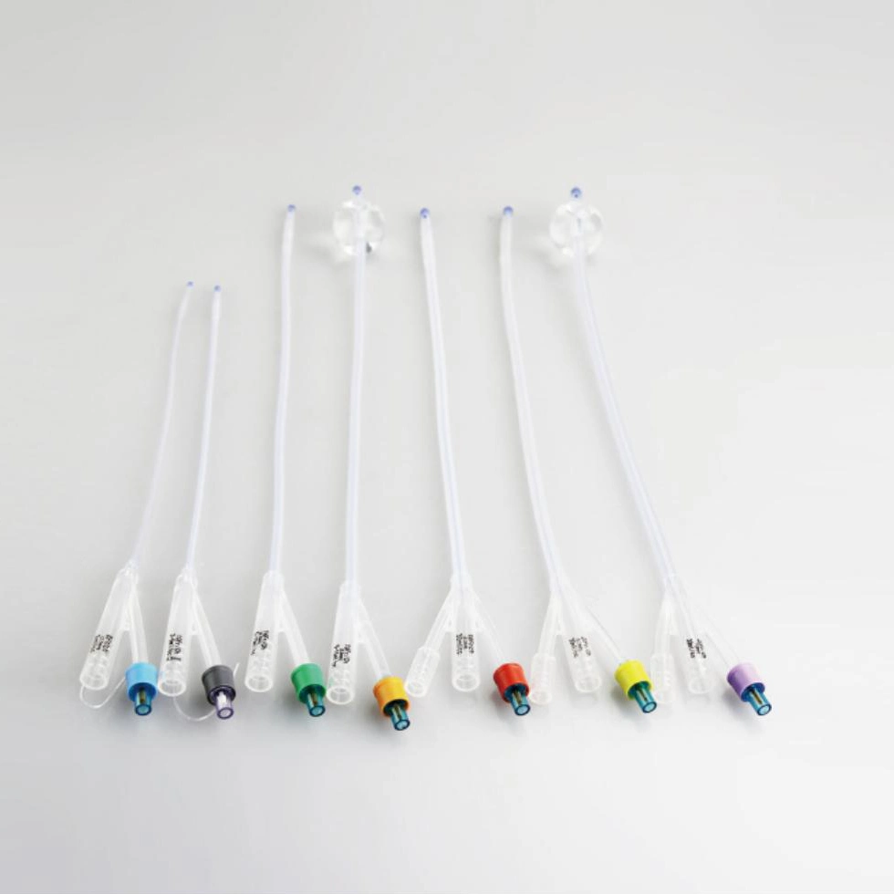 Medical Disposable Two Way Latex Foley Catheter Urethral Catheter Tube Nelaton Catheter Balloon