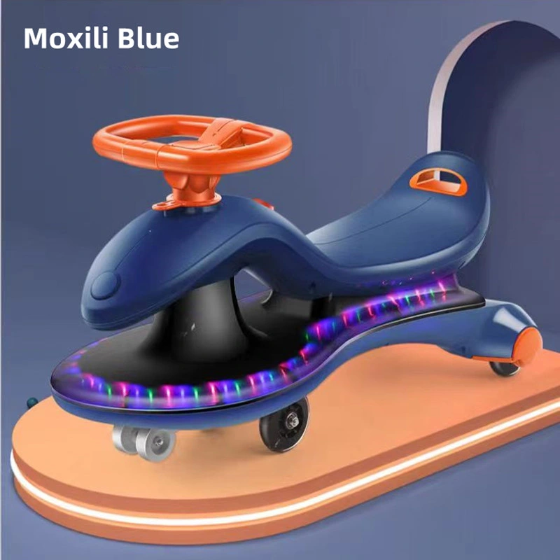 2022 Hot Sale Wholesale/Supplier Baby Twist Swing Car for Children Toddlers Mini Rising Car Kids Toys