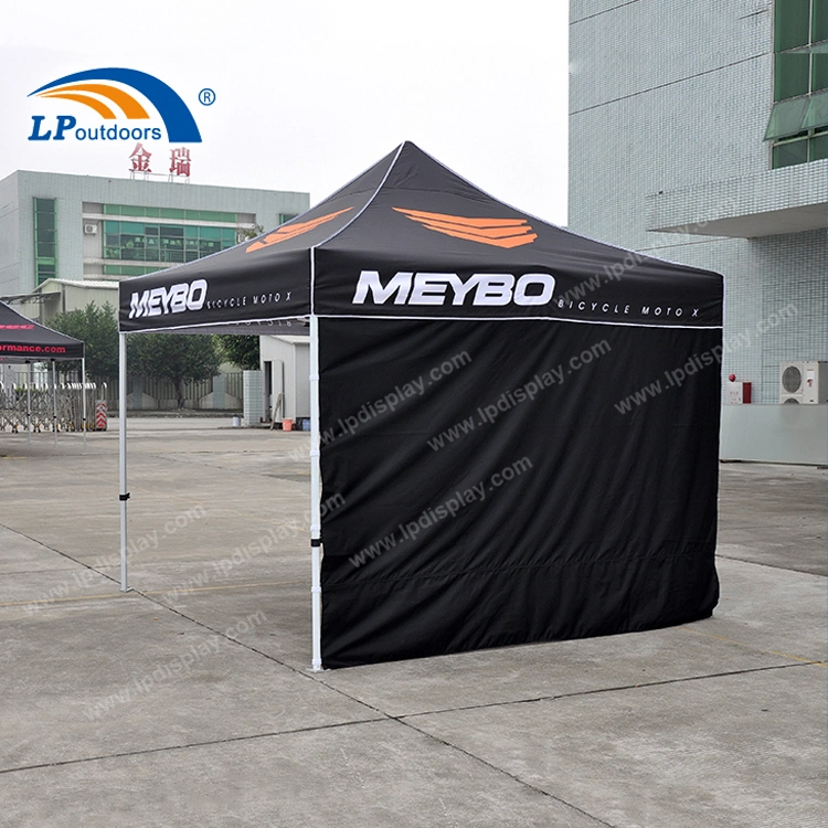 Customized Logo Hexagonal Metal Pop up Canopy Tent for Promotion Market Event