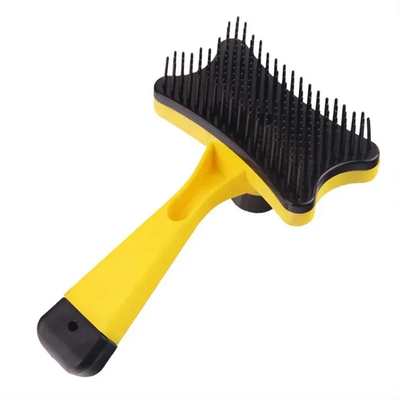 Pet Self Cleaning Hair Removal Brush One-Key Hair Removal Massage Beauty Comb