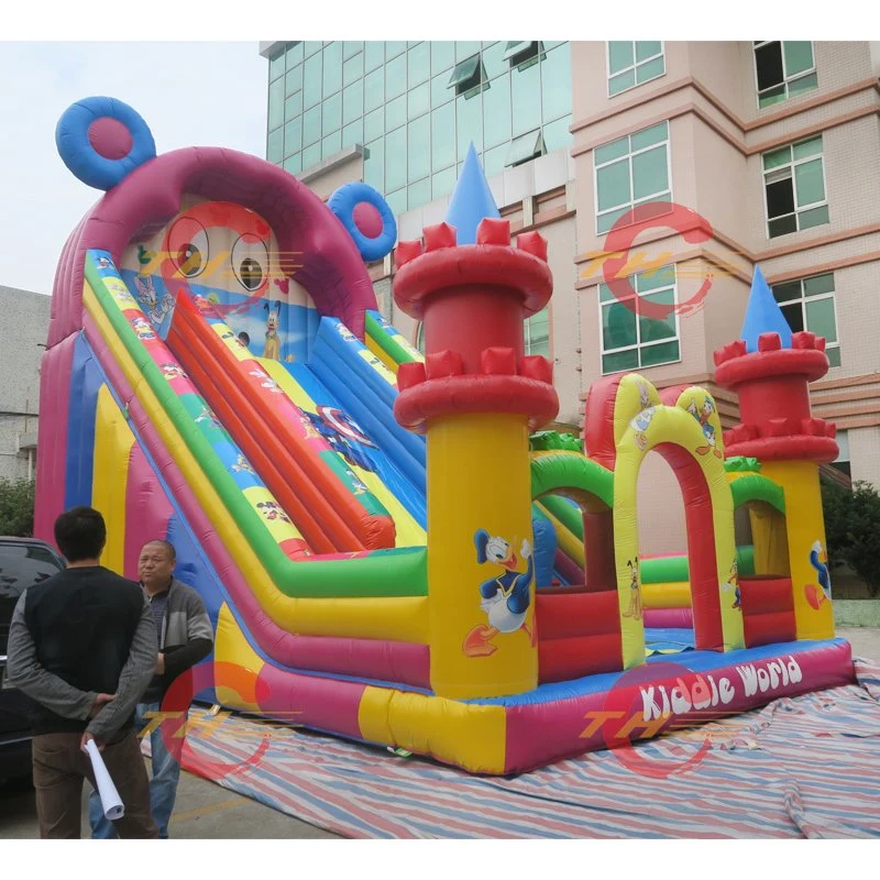 11X6X10m Large Outdoor Commercial Adult Inflatable Slide Inflatable Dry Slide for Sale