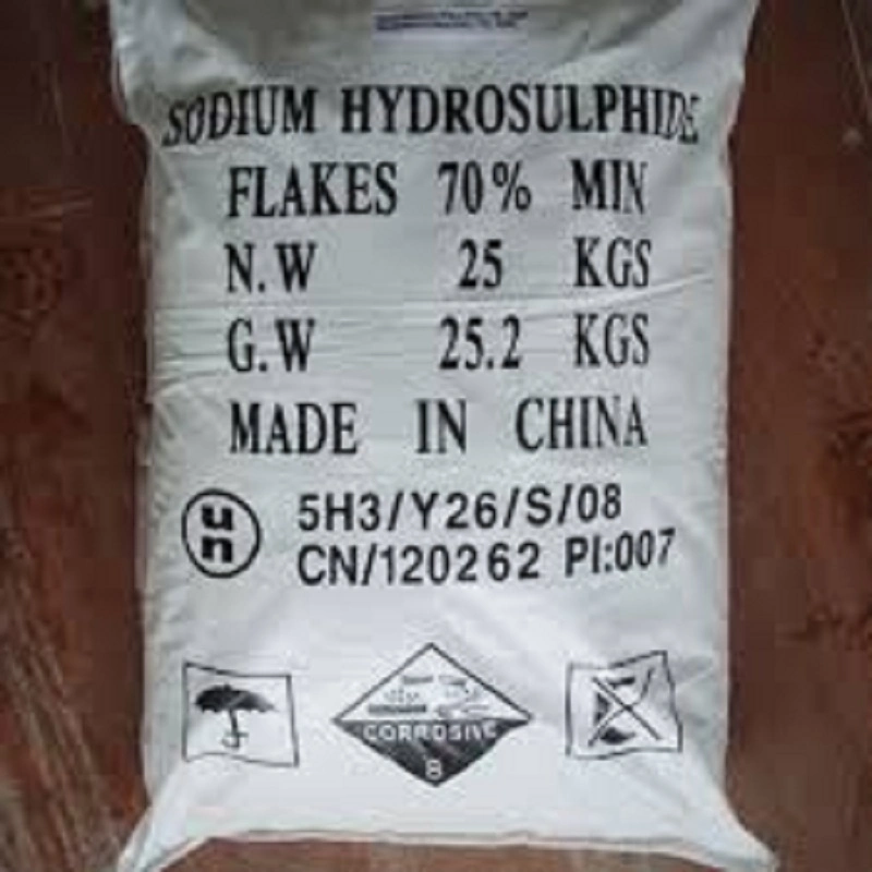 Chinese Supplier Yellow Flakes Use in Textile in Bulk Sodium Hydrosulfide