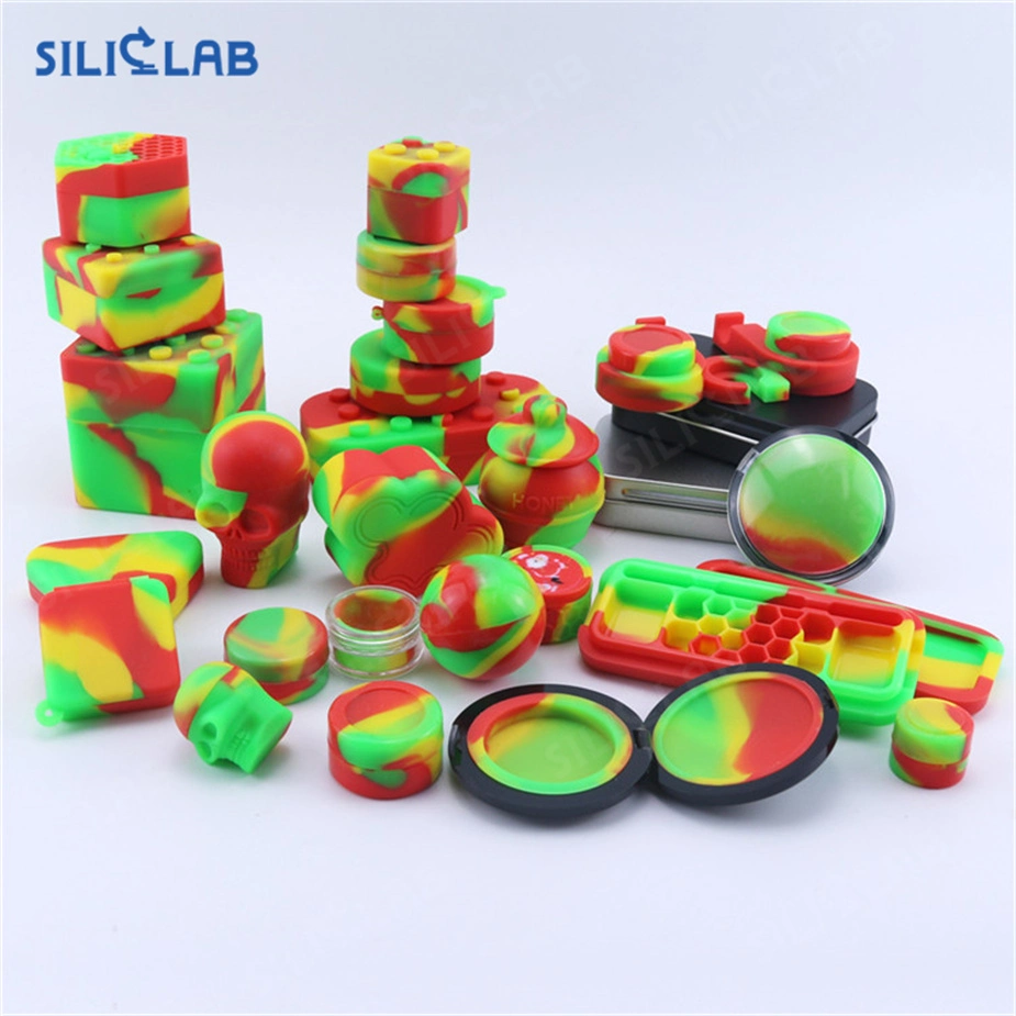 Siliclab China Wholesale/Supplier Smoking Accessories Various Silicone Wax Container