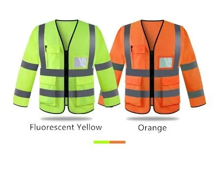 Polyester Reflective Vest CE Breathable Emergency Vest Safety Jacket (JMC-364B)