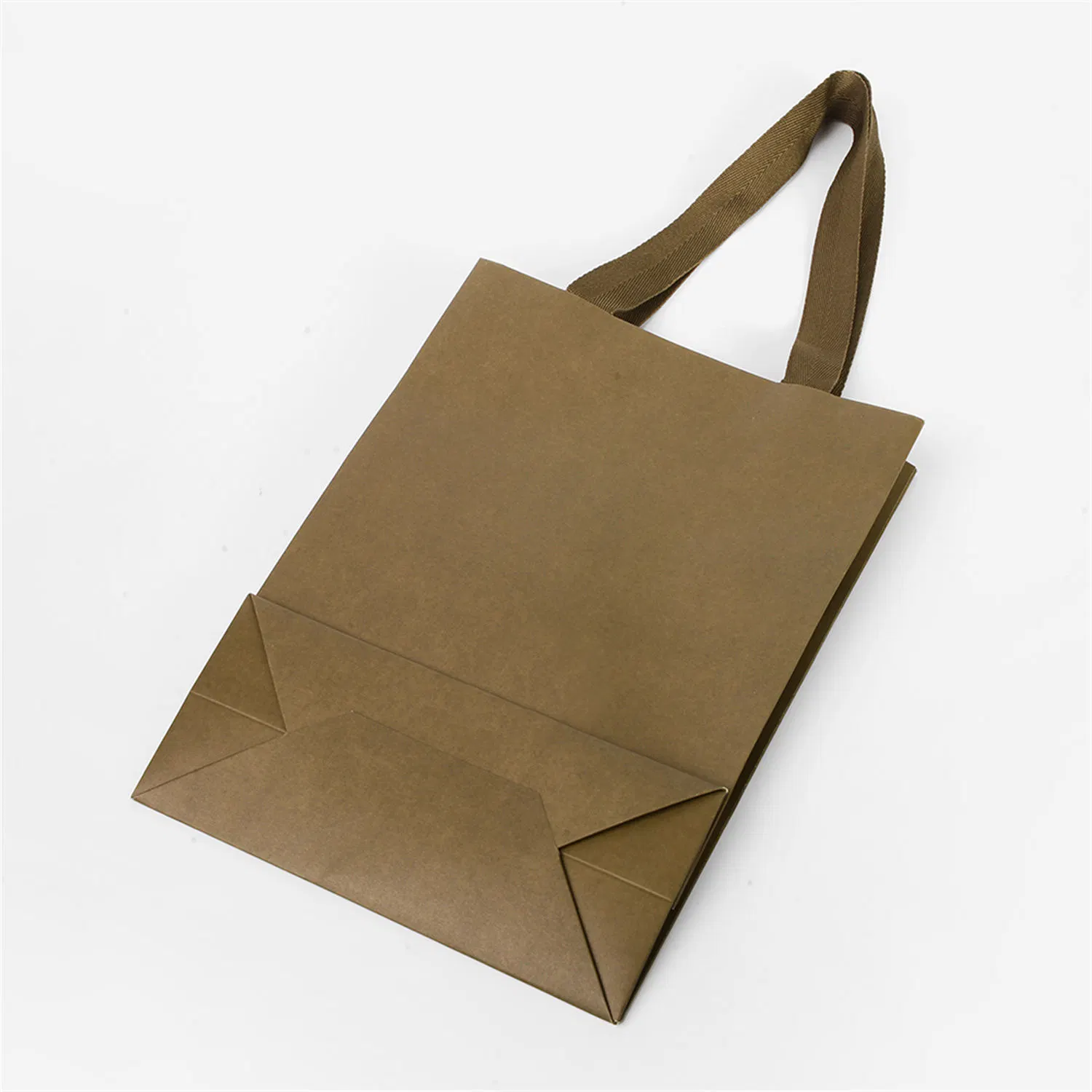 Customized Kraft Promotional Paper Shopping Bag with Handle