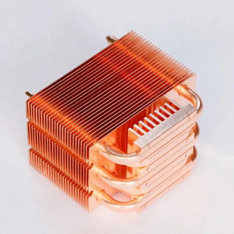 Customized Cooling Fins Wear Fin Welding Fin Heat Pipe Radiator