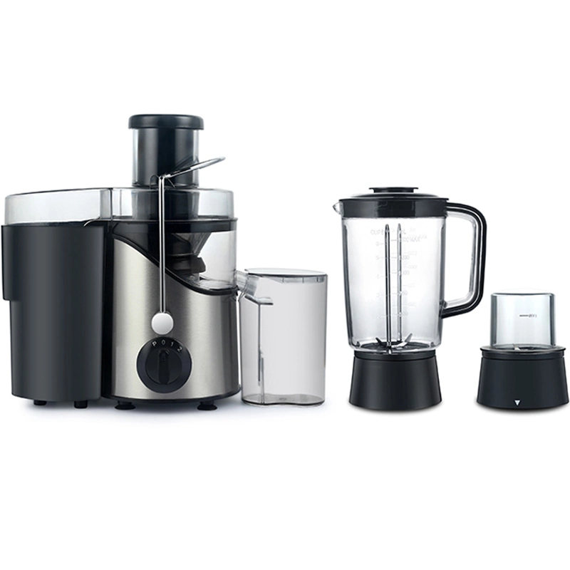 Kitchen Appliances Stainless Steel Compact Centrifugal Juicer Food Processor Blender Cold Press Multifunctional Juicer