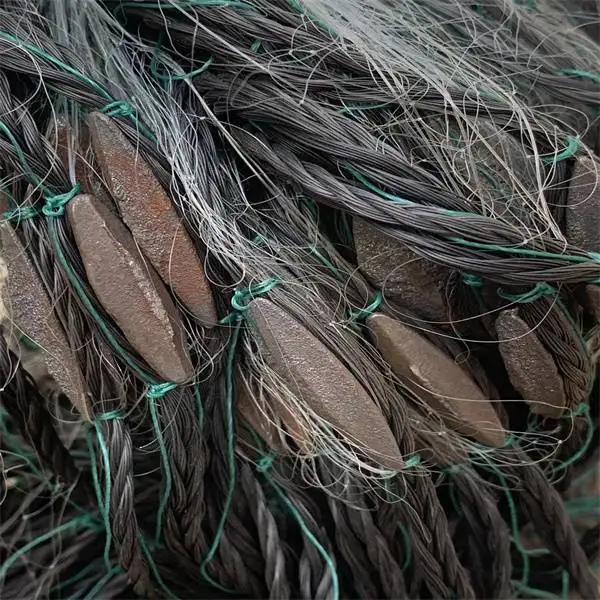 Pesca artesanal de Polietileno sin atadores redes de eneldo Japón Nylon Monofilamento Pesca Redes para la venta