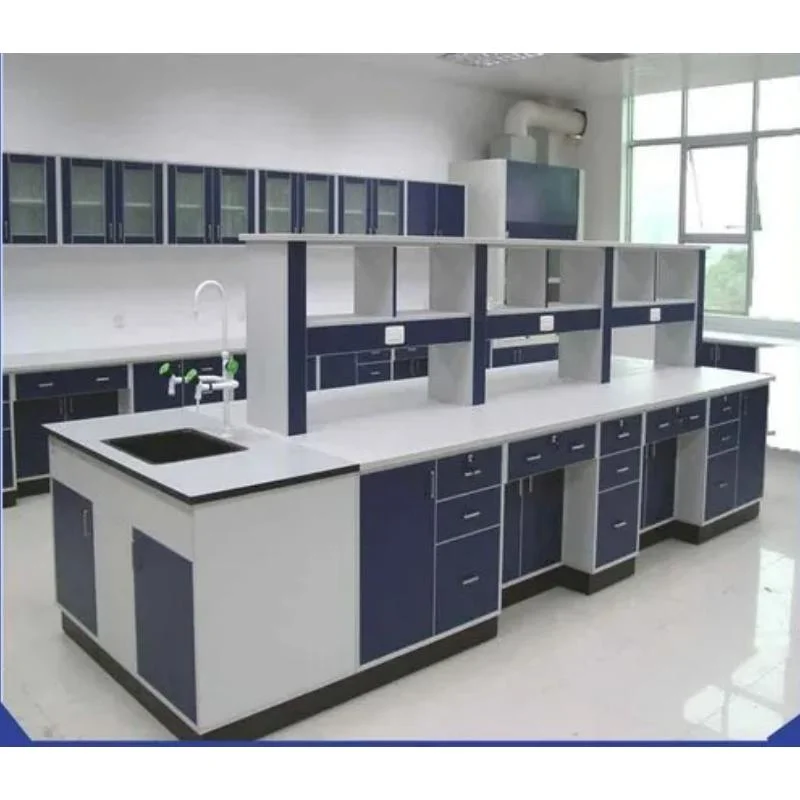 Acero modular Muebles de laboratorio de suelos multifuncionales tablas de medicina dental