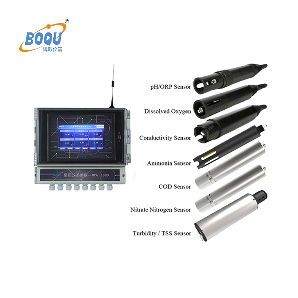 Mpg Boqu-6099 Multiparameter качества воды индекс метра от фазы ТВУ ДЕБЕТОВОЙ NH3n Cod для добычи нефти текстильной промышленности