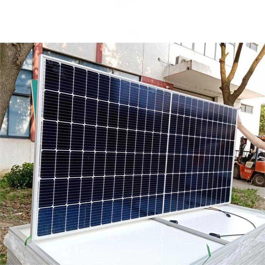 Half Cut 144 Cell 540W 550W Mono Solar Panel Cell PV Module for Solar Power System