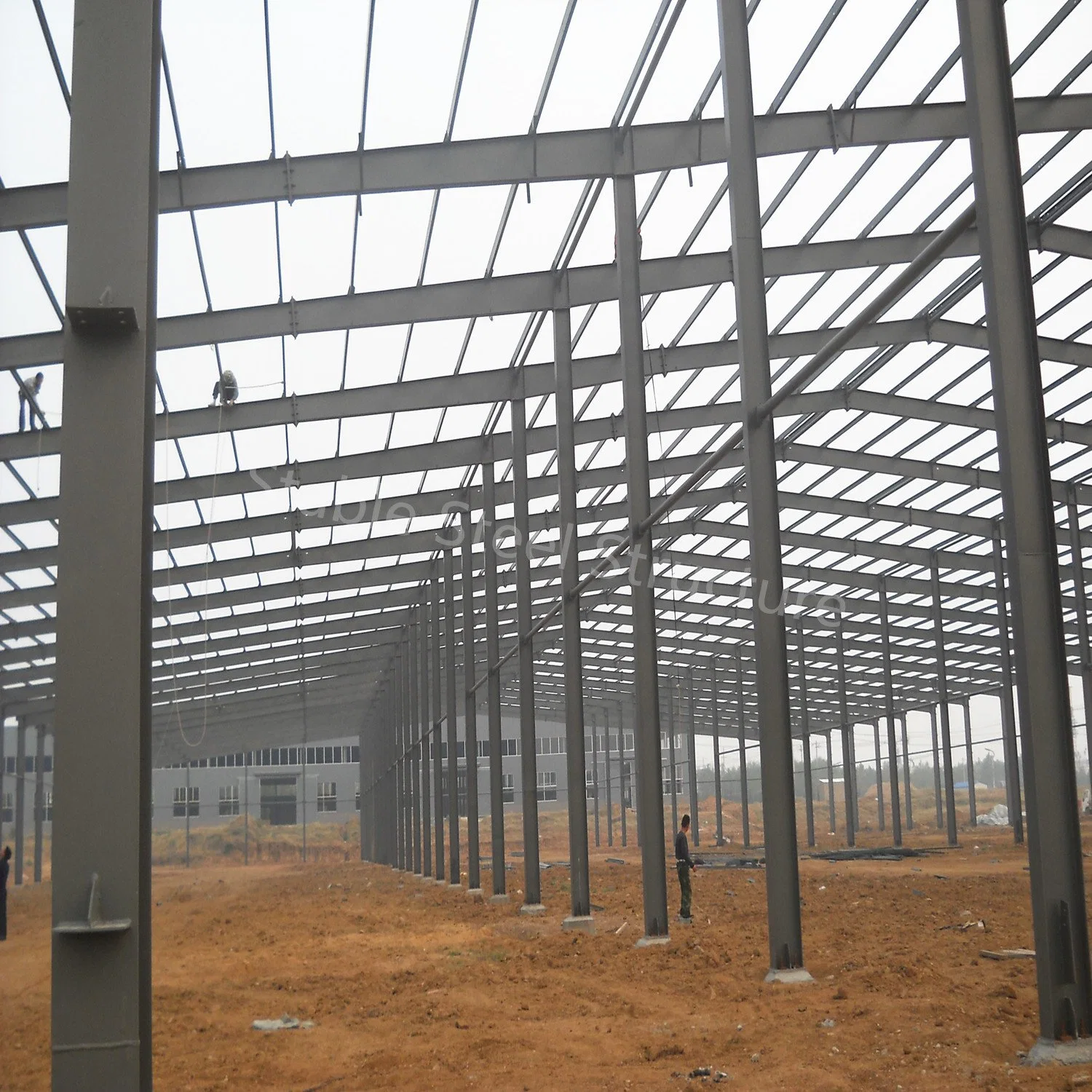 Low Cost Prefab Building Modular Metal Warehouse Steel Frame Structure Workshop Office